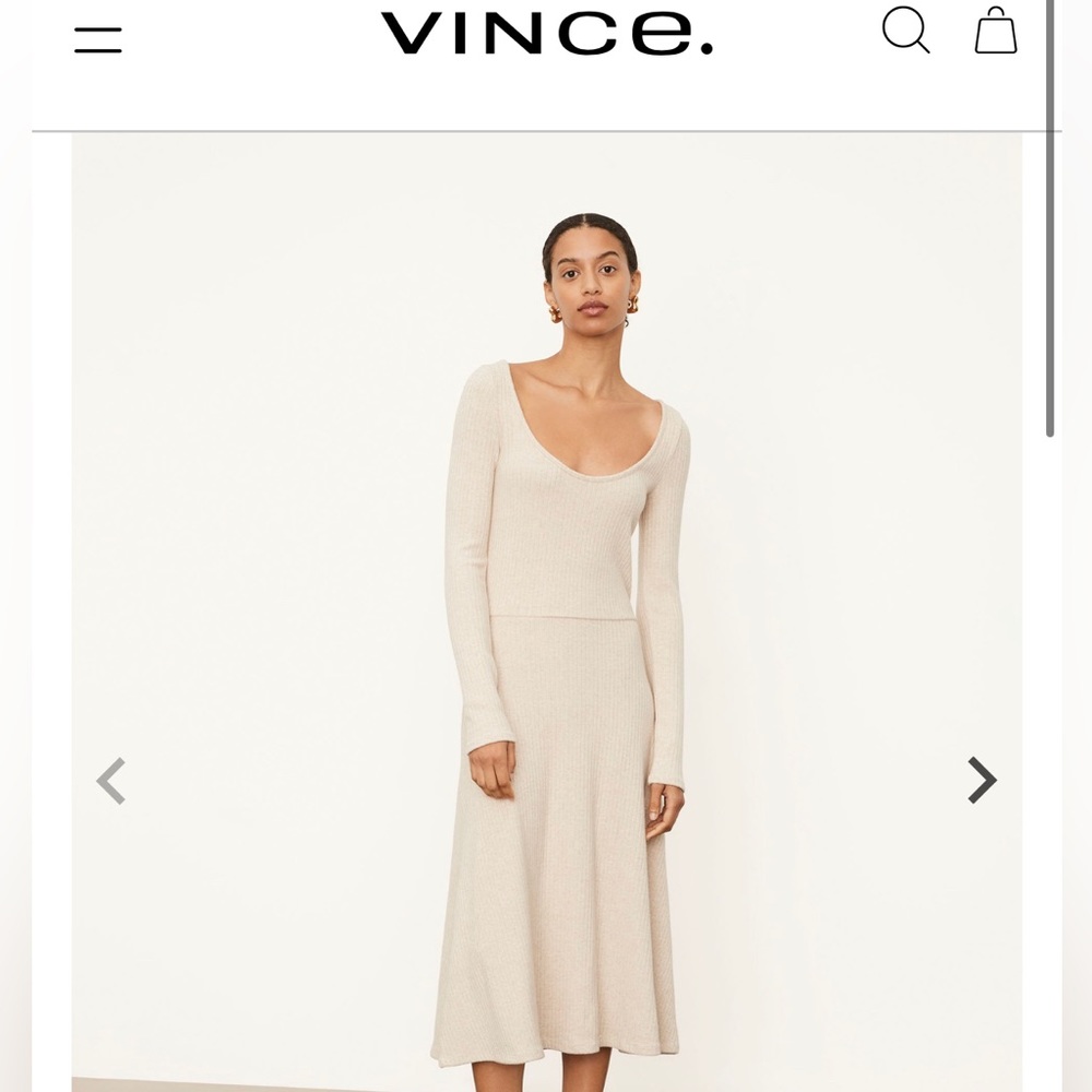 NWT Vince knit dress